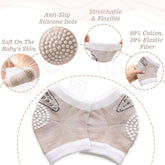 Baby Crawling Anti-Slip Knee pads (Khaki)